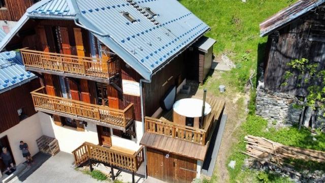 Chalet La Rioule 16 Pers Doucy Exteriör bild