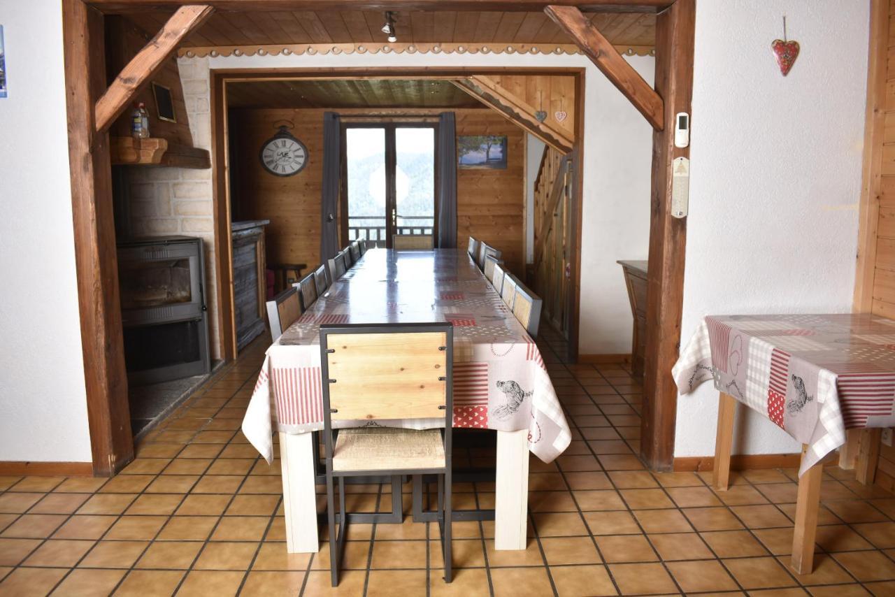 Chalet La Rioule 16 Pers Doucy Exteriör bild